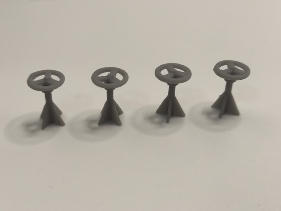 1/96 USN Control Wheels Set (4pcs) Protosoon – alternate view
