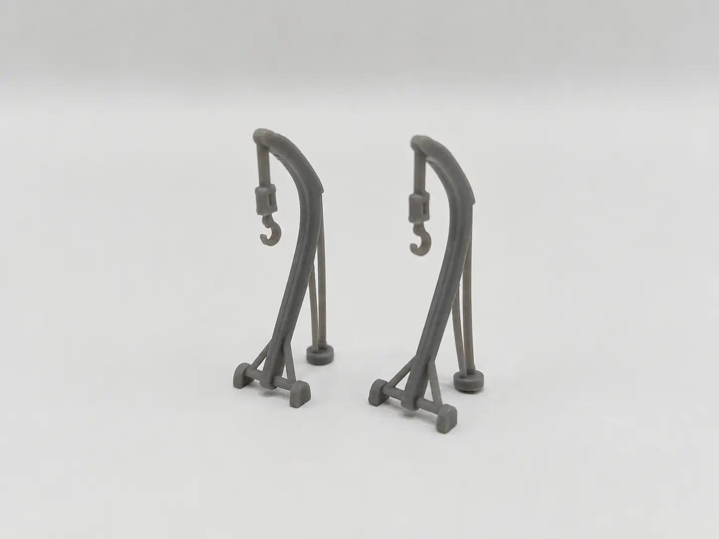 1/96 USN Davits for 26-foot Motor Whaleboat Set (2pcs) - distefan 3d print – alternate view
