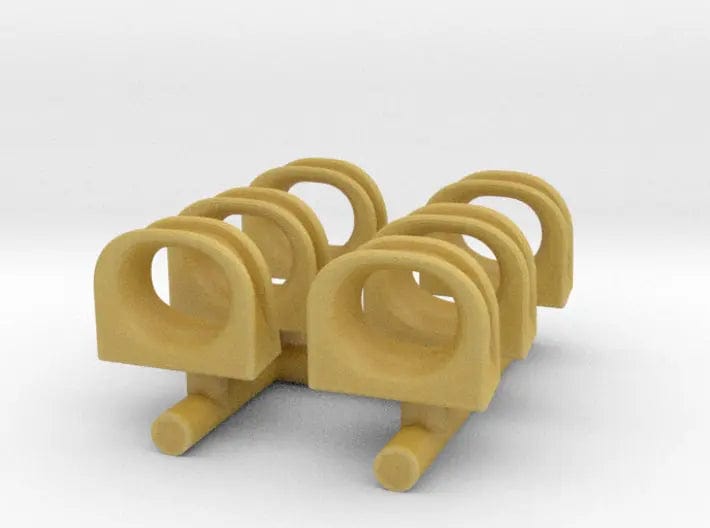 1/96 USN fairlead towing chock set 6pcs - distefan 3d print