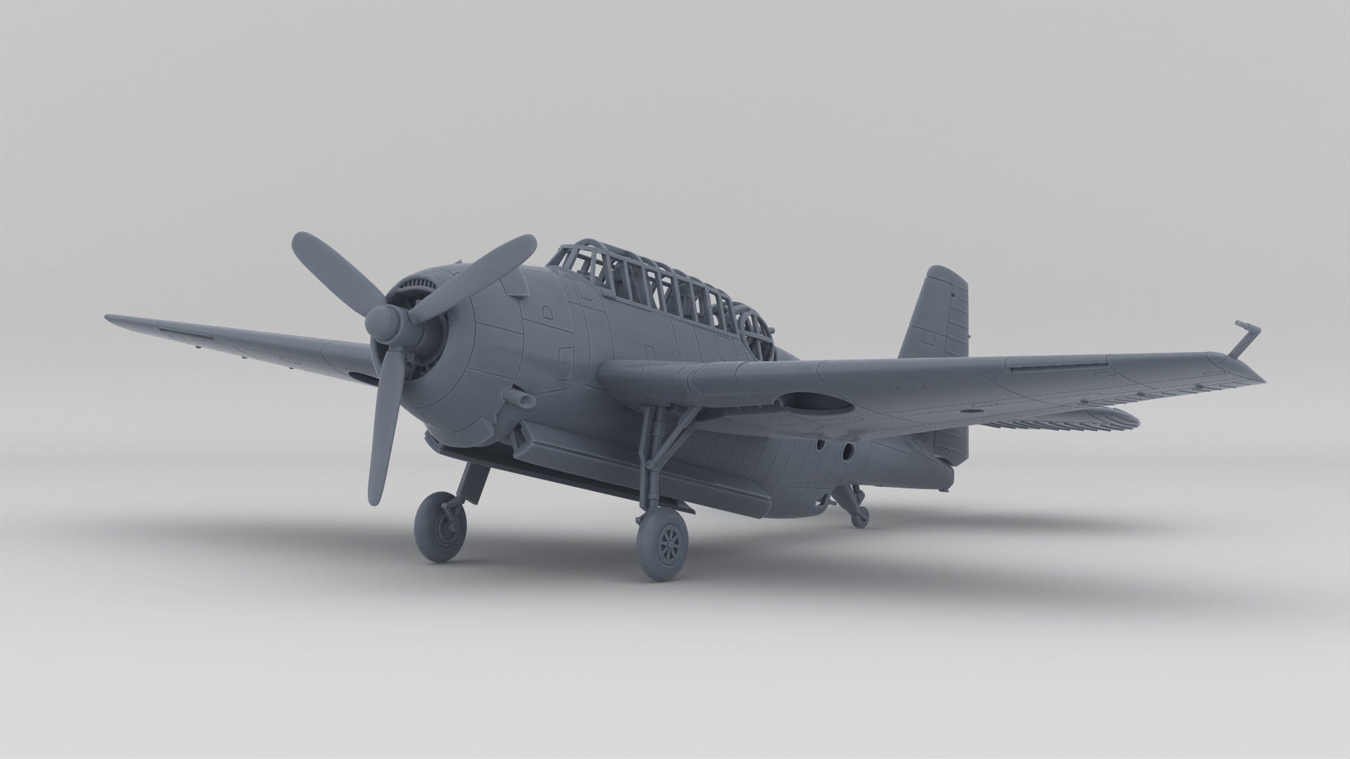1/96 USN Grumman TBM Avenger - distefan 3d print