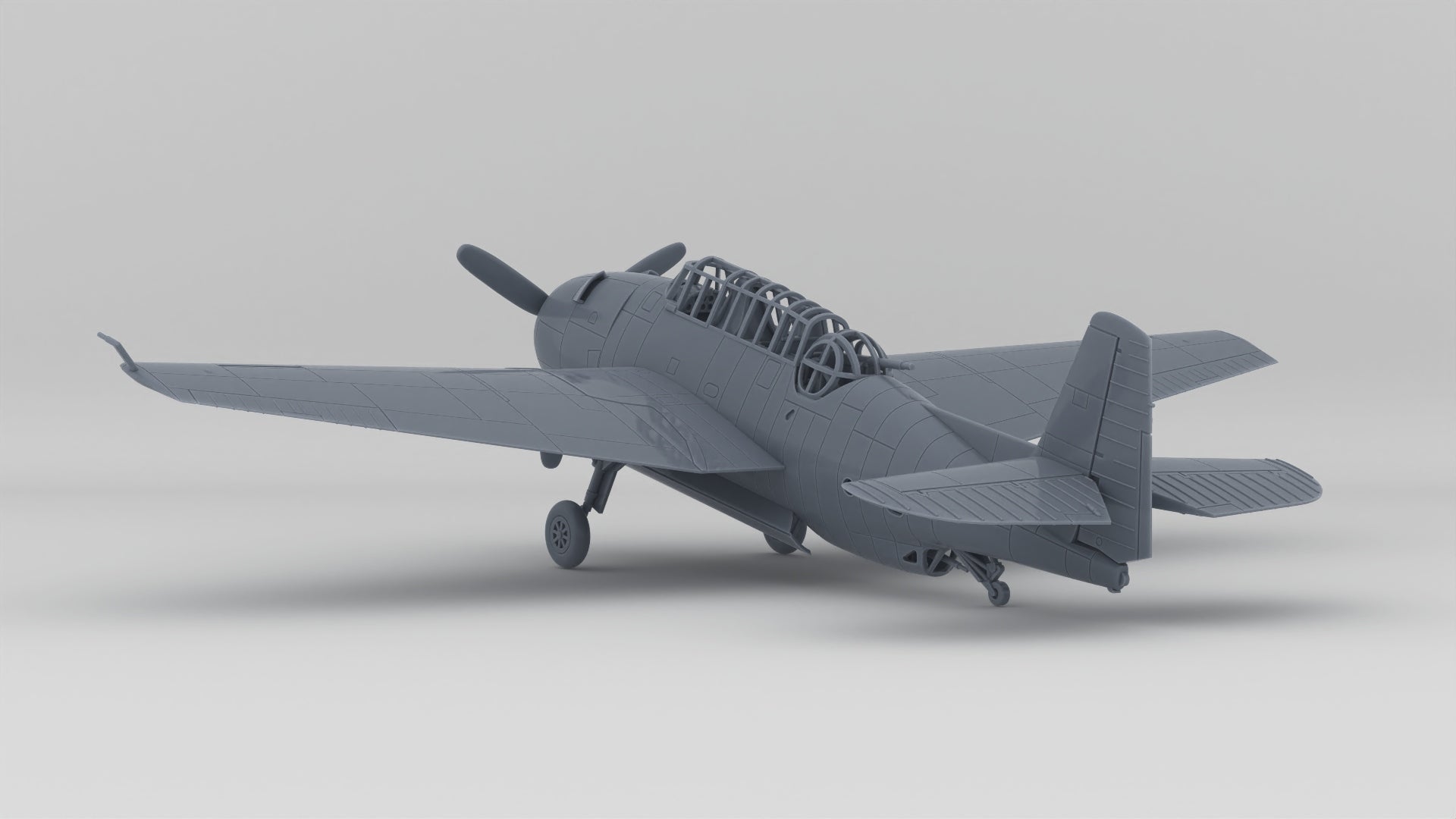 1/96 USN Grumman TBM Avenger - distefan 3d print