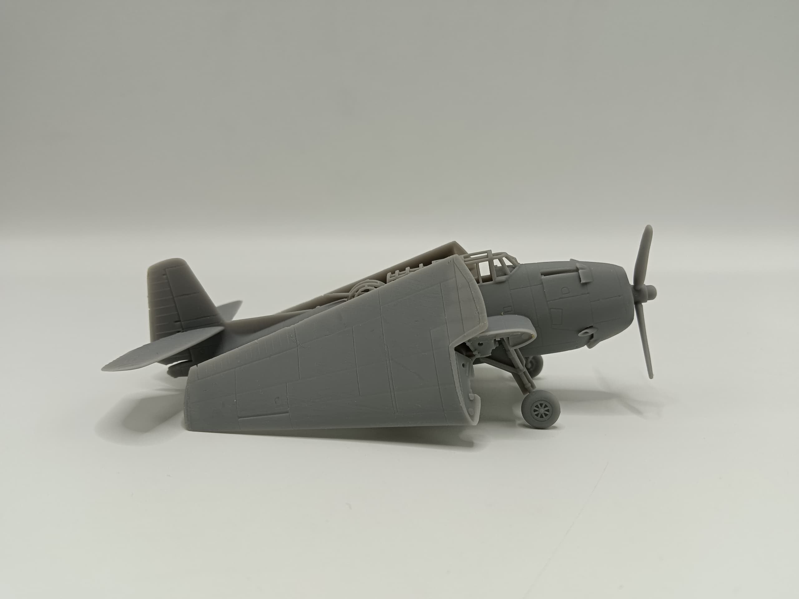 1/96 USN Grumman FM-2 Wildcat Aircraft (Wings Folded) - distefan 3d print