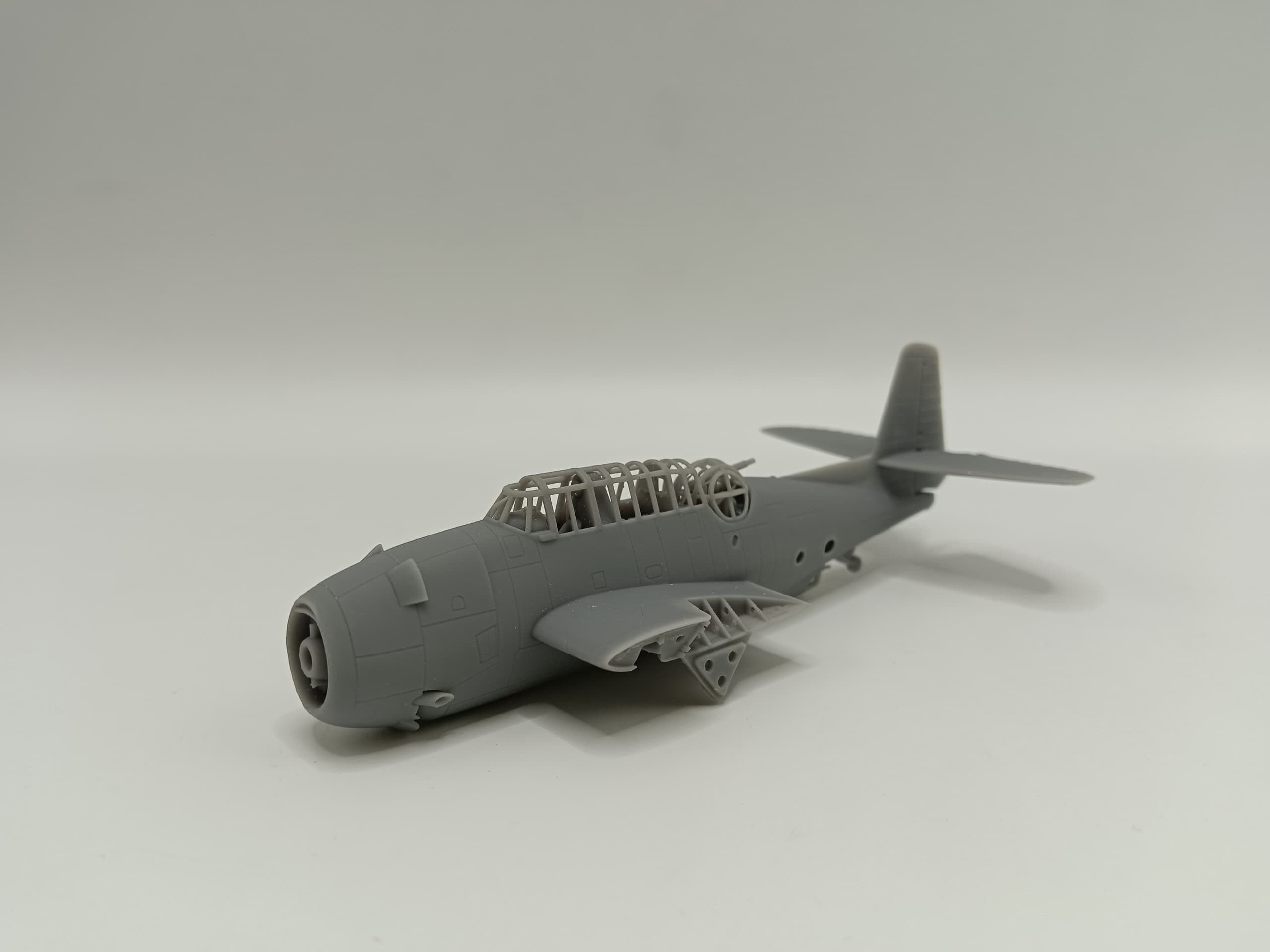 1/96 USN Grumman FM-2 Wildcat Aircraft (Wings Folded) - distefan 3d print