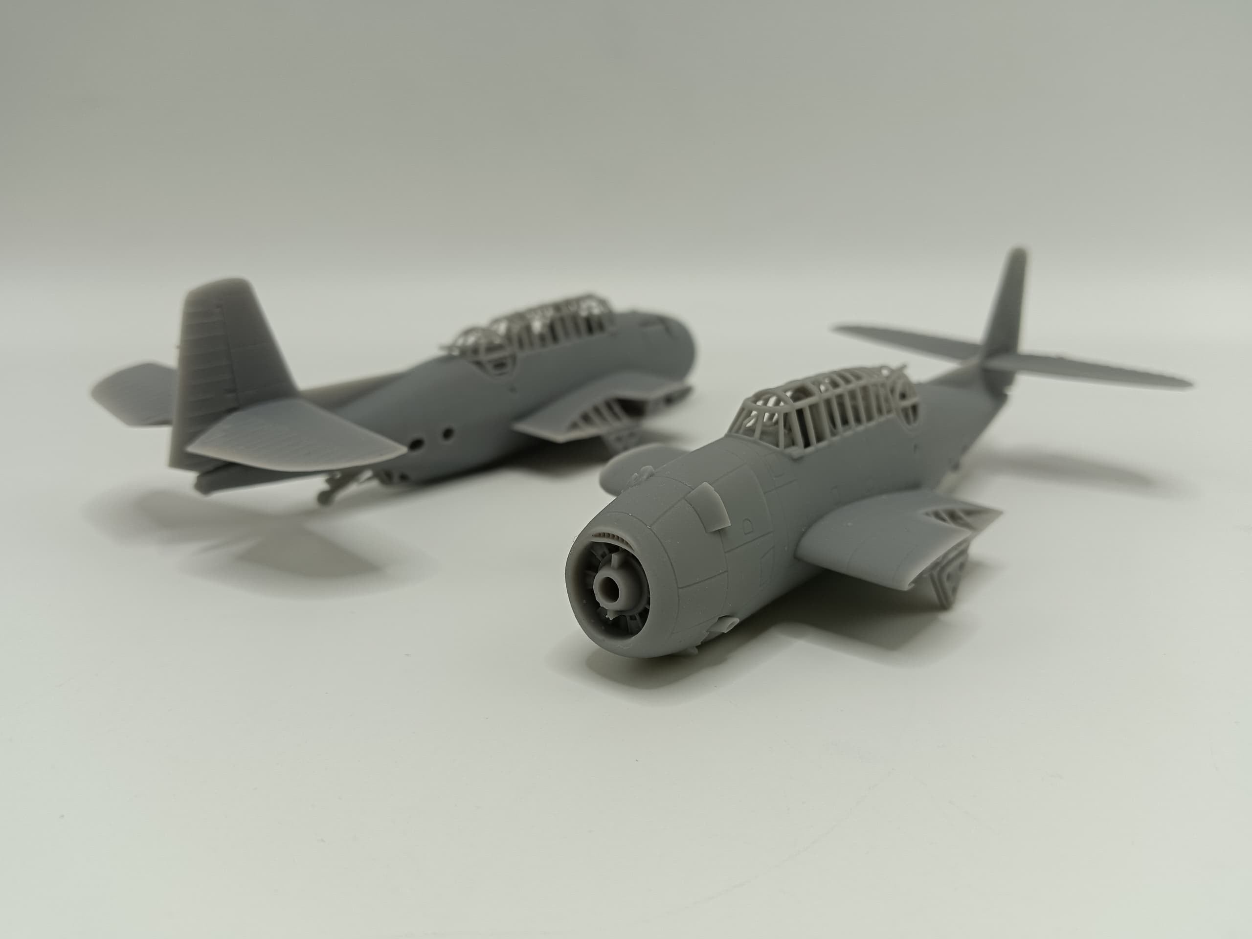 1/96 USN Grumman FM-2 Wildcat Aircraft (Wings Folded) - distefan 3d print