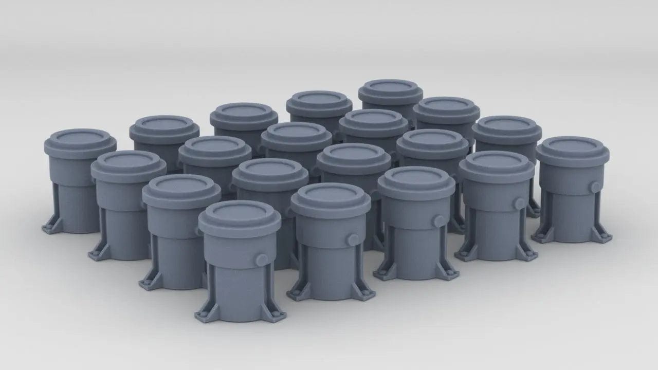 1/96 USN Gyro Repeater Set (20pcs) - distefan 3d print