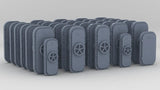 1/96 USS Indianapolis (CA-35) Watertight Set (35pcs)