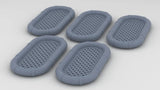 1/96 USN Life Raft Oval Set (5pcs)