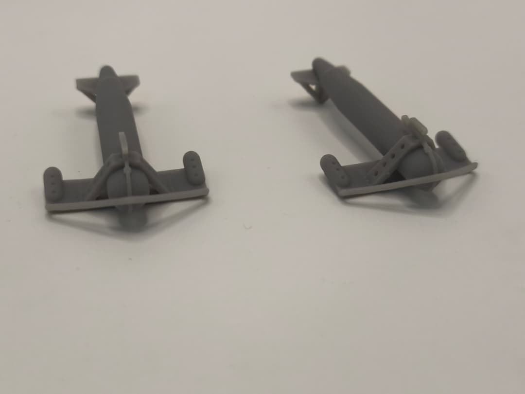 1/96 USN Paravane Set (2pcs) Protosoon – alternate view
