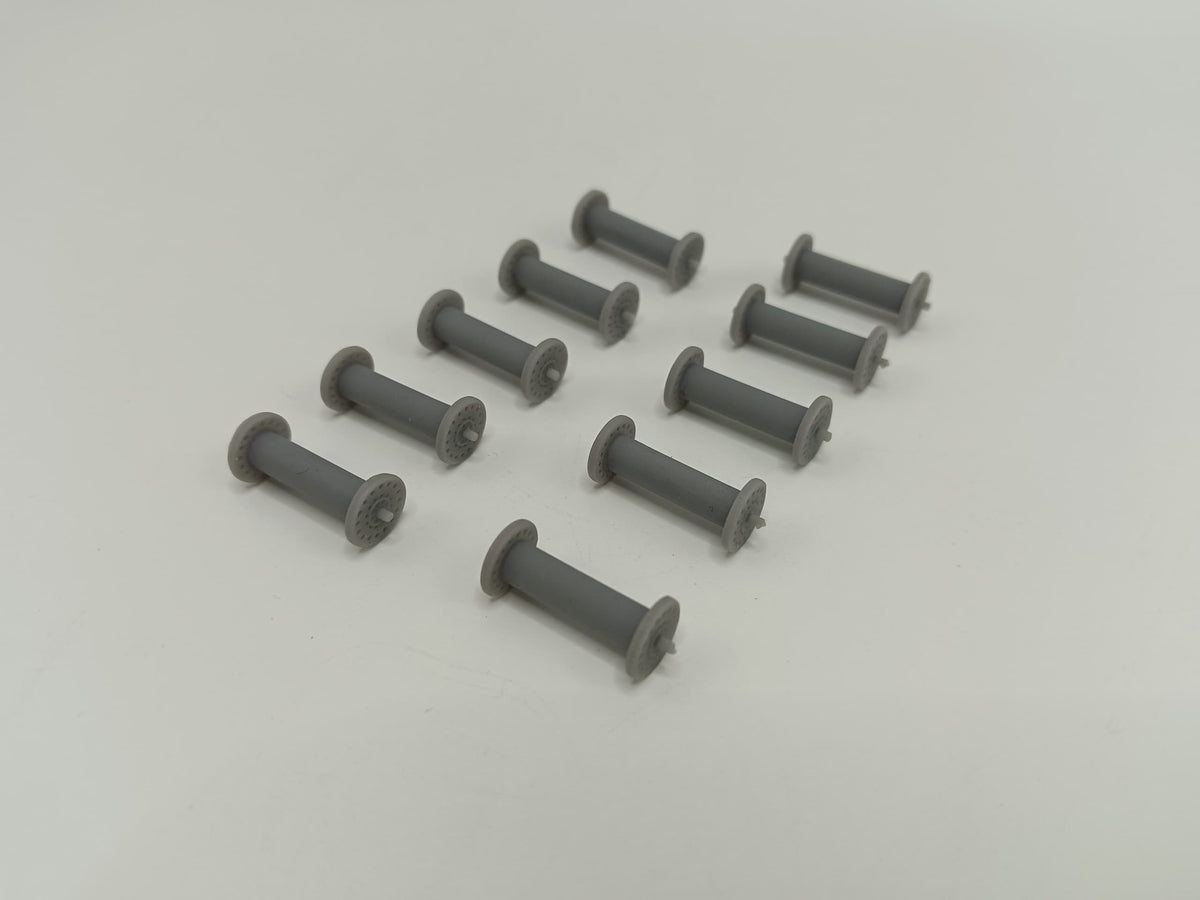 1/96 USN Reel Hoses (Small) Set (10pcs) - distefan 3d print – alternate view