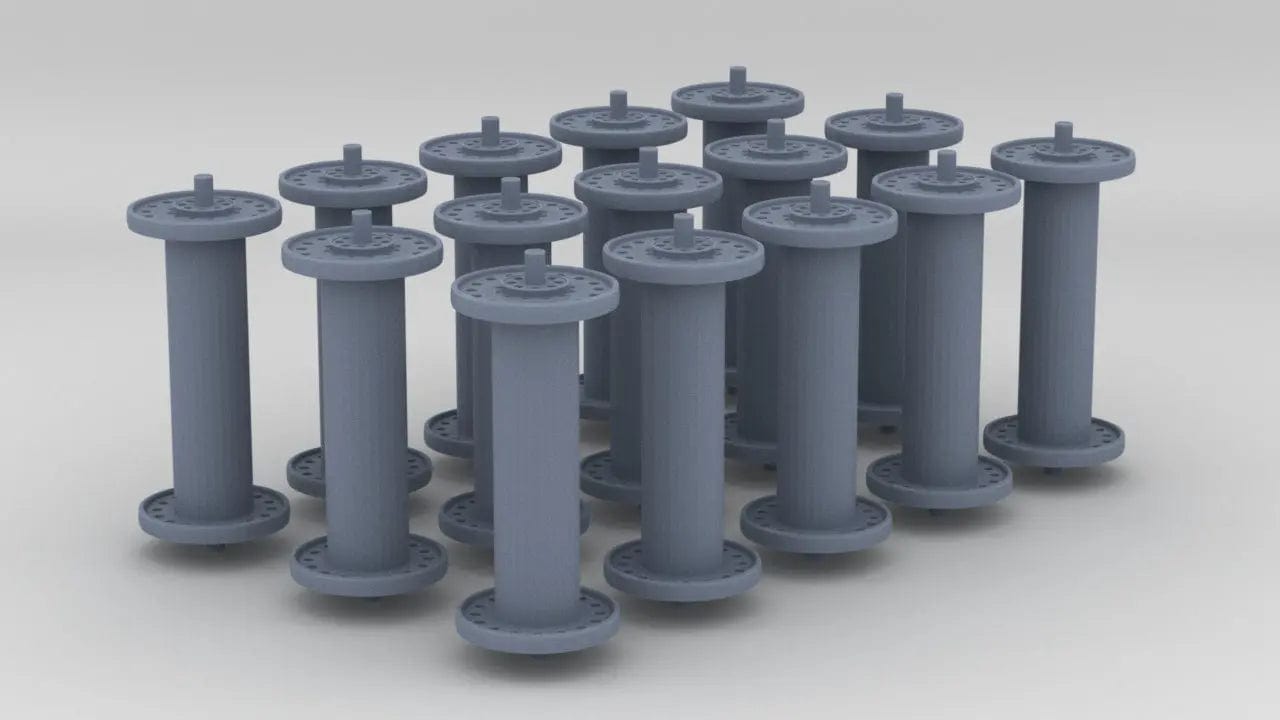 1/96 USN Reel Hoses (Small) Set (15pcs) - distefan 3d print