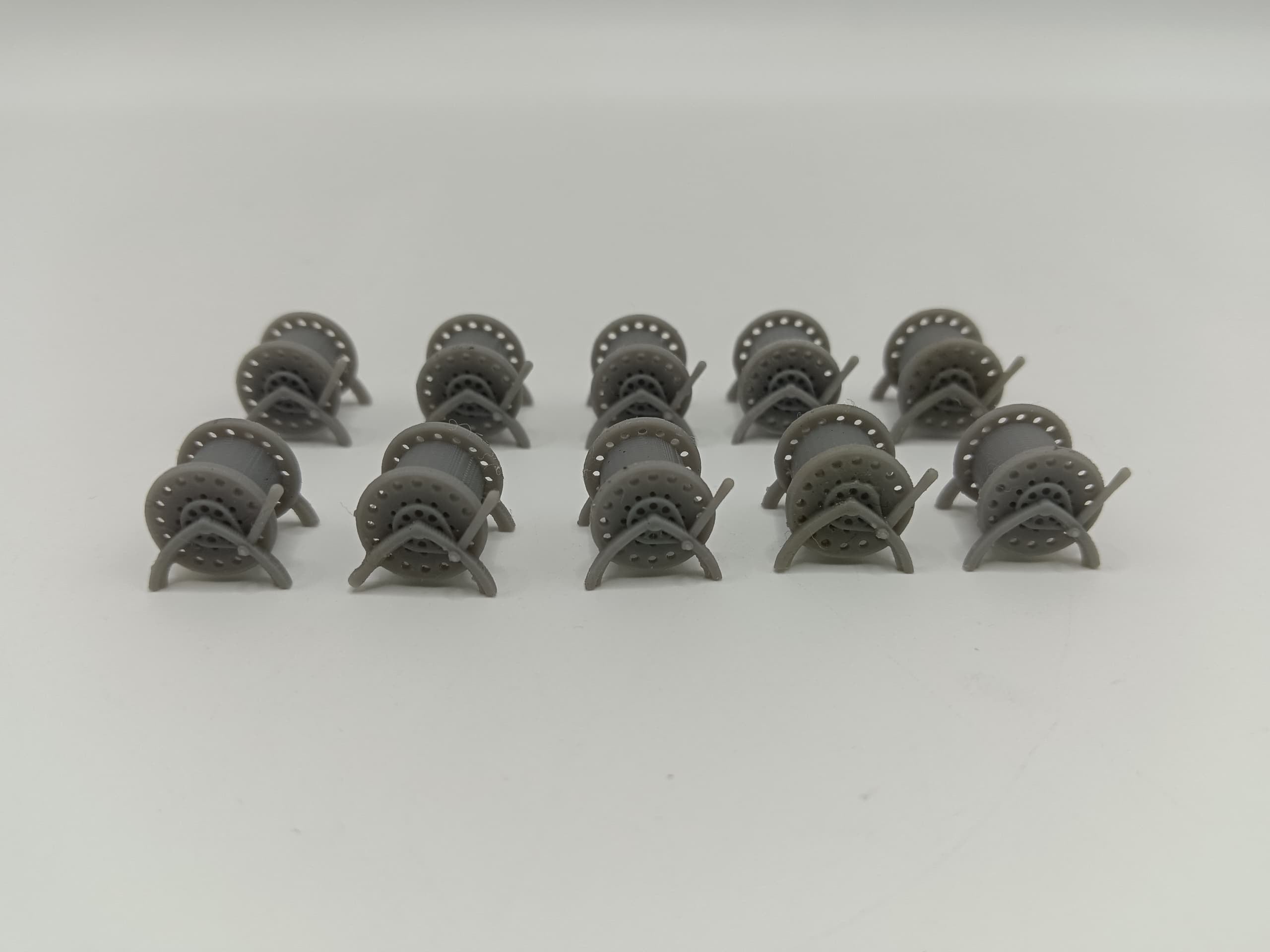 1/96 USN Rope Reels (Big) Set (10pcs) - distefan 3d print – alternate view