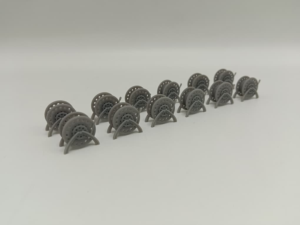 1/96 USN Rope Reels (Big) Set (10pcs) - distefan 3d print – alternate view