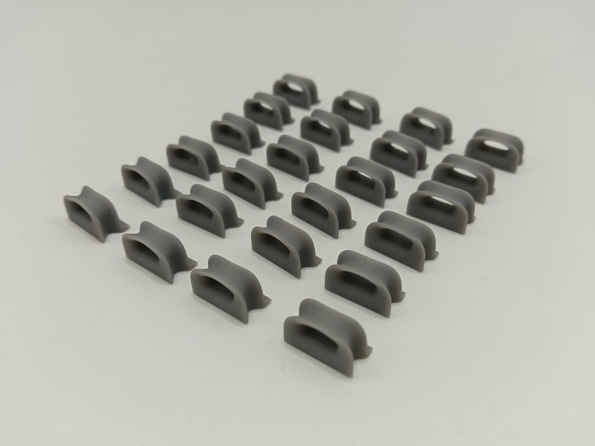 1/96 USN South Dakota 21inch Closed Chocks Set (24pcs)- distefan 3d print – alternate view