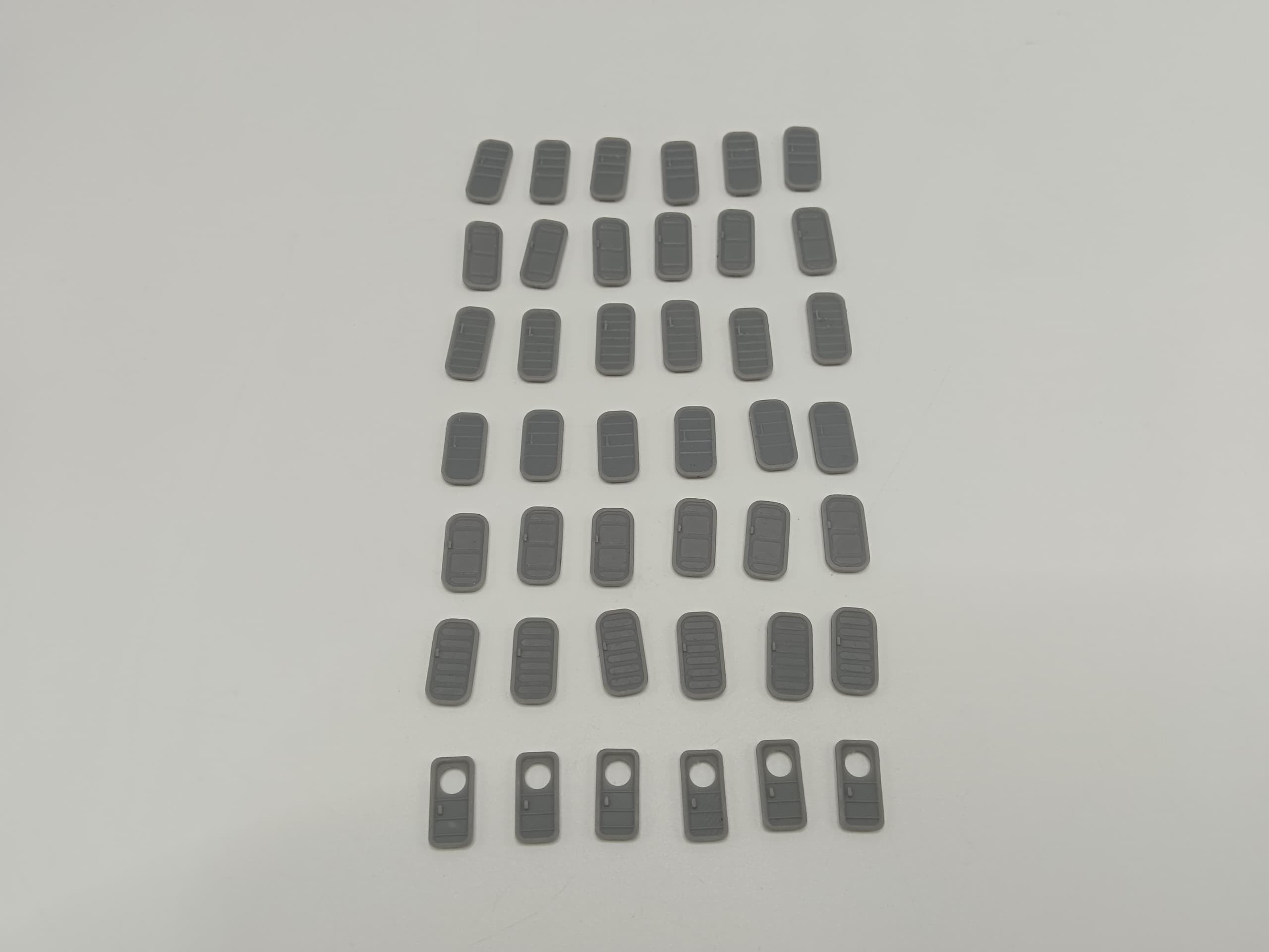 1/96 USN Watertight Doors w/ Handles Set v2 (42pcs) Resin3Dinteractive