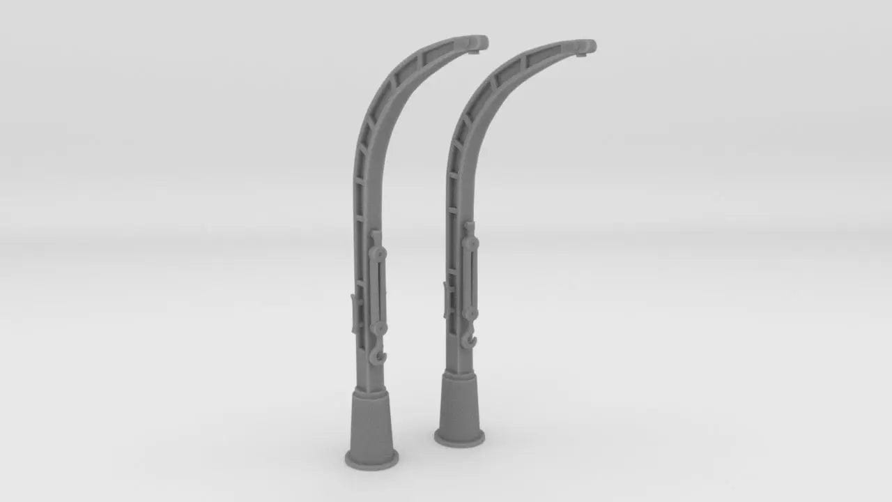 1/96 USN Whaleboat Davits Set - distefan 3d print