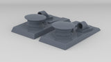 1/96 USN Wildcat Chain Pipe Set (2pcs)