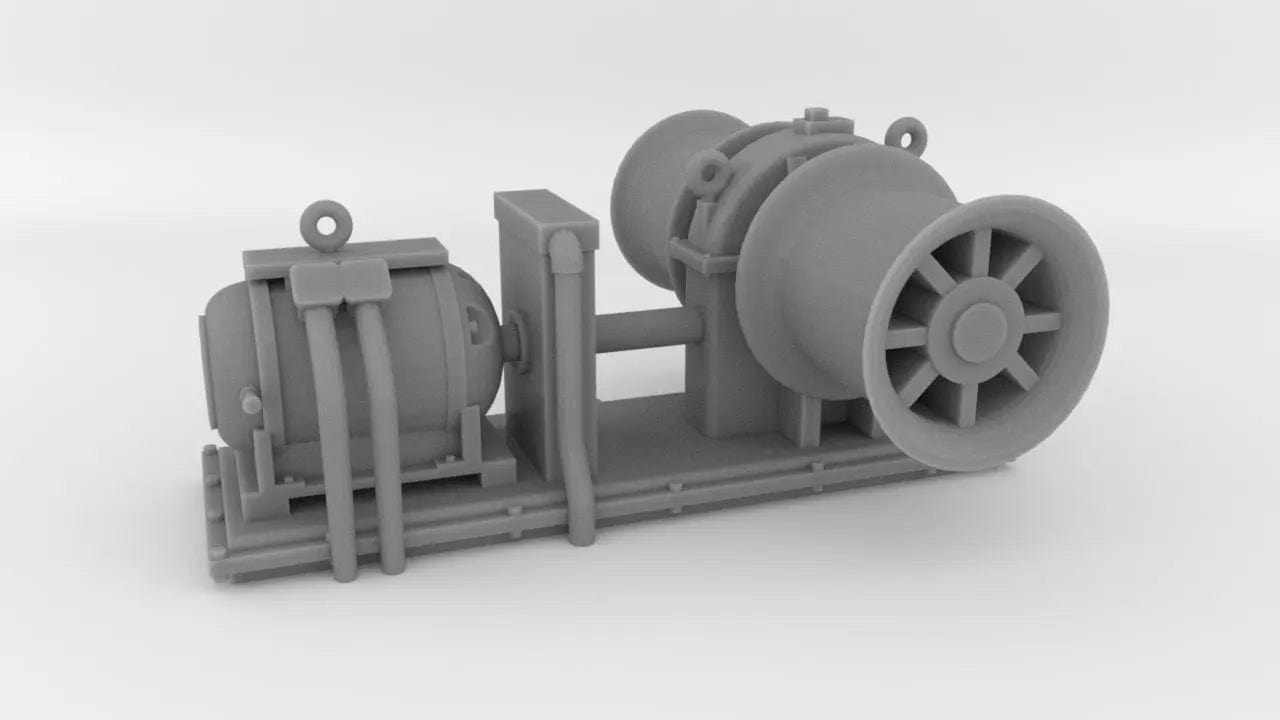 1/96 USN Winch - distefan 3d print