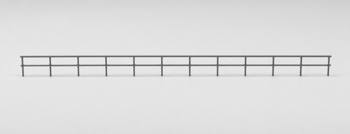 1/96 USN WWII Ship’s Railing Set (20pcs) - distefan 3d print – alternate view