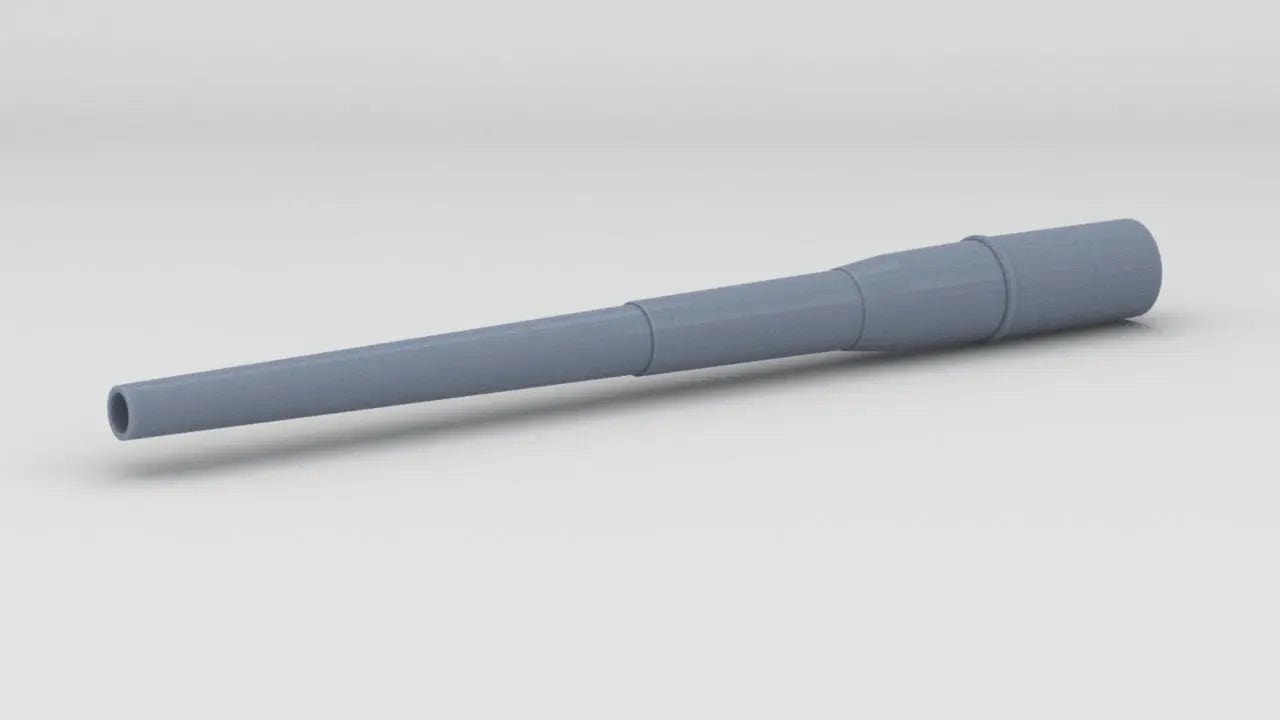 1/96 USS 16 in (406 mm)/50 Cal Mk7 Turret Barrel - distefan 3d print