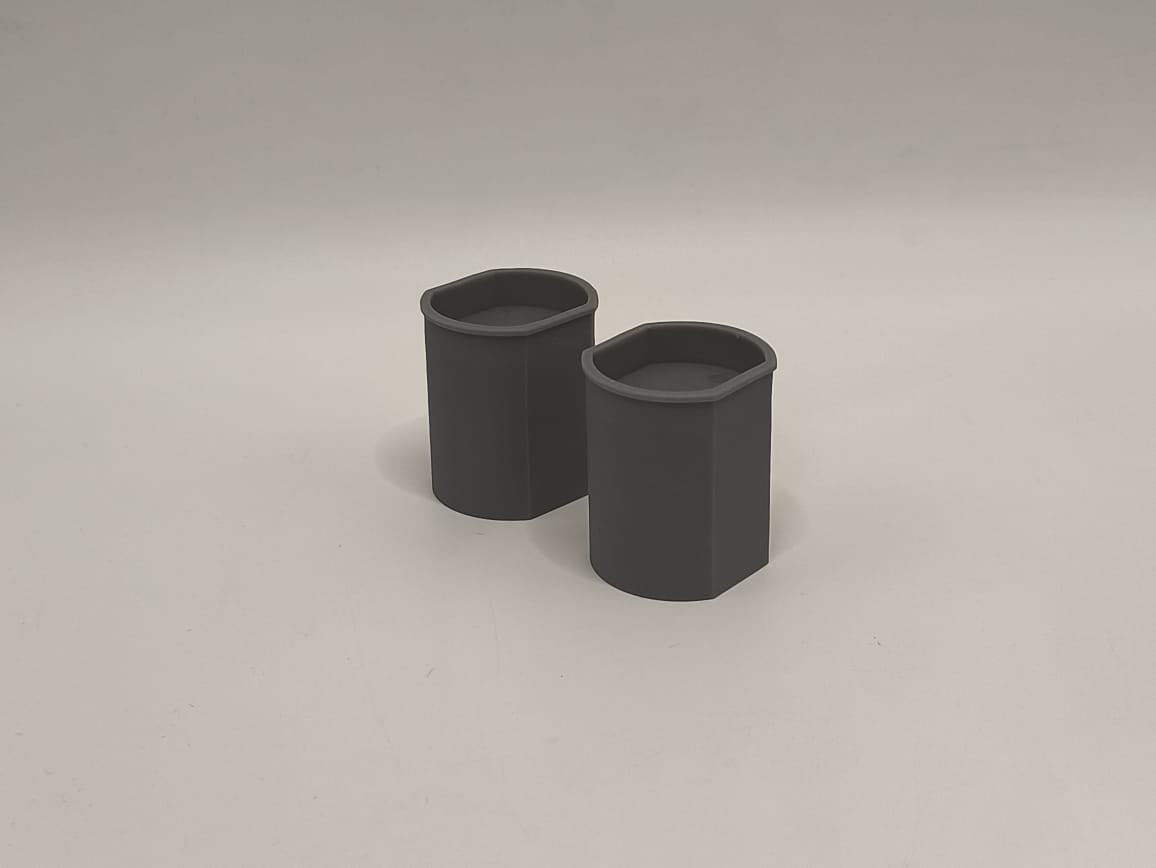 1/96 USS Baltimore (CA-68) Aft Main Deck 20mm Tub Set (2pcs) - distefan  – alternate view