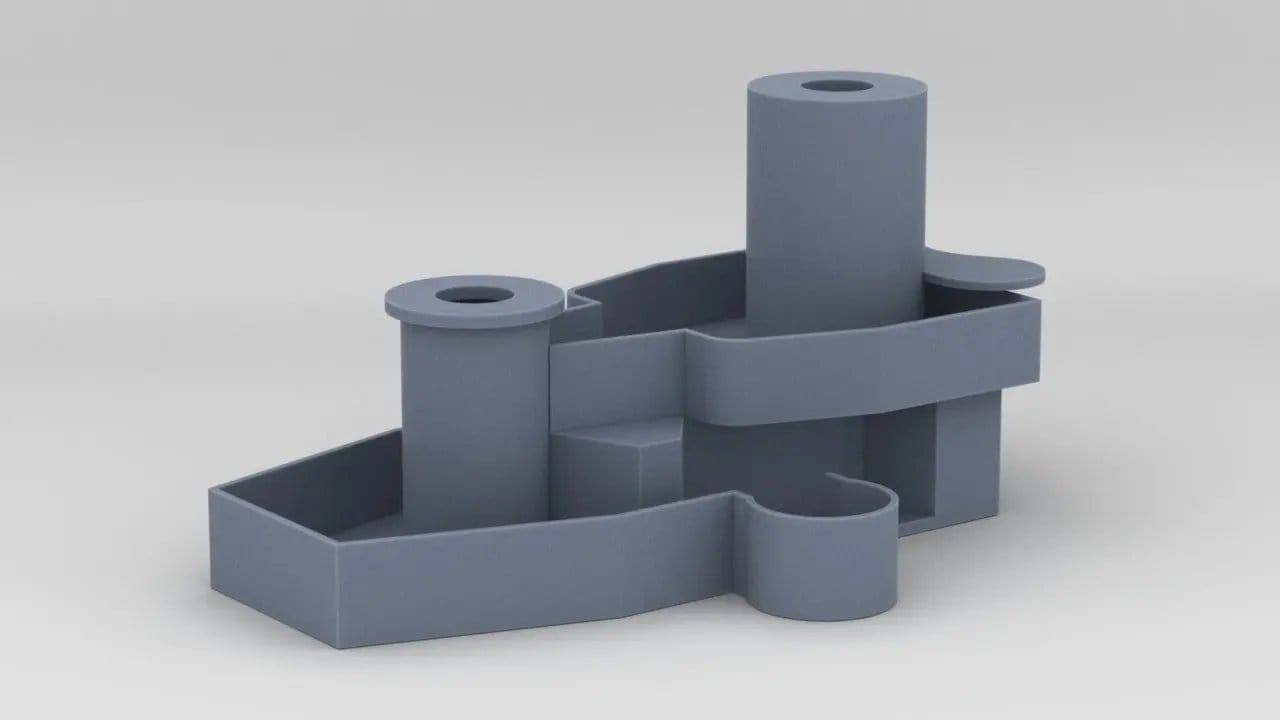 1/96 USS Baltimore (CA-68) Forward Deck 6 - distefan 3d print