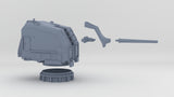 1/96 USS Cecil J. Doyle Stern 5"/38 Cal. Gun Mount Set v1