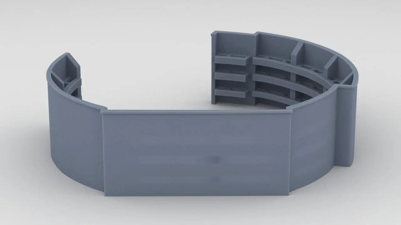 1/96 USS Fletcher 40mm Twin Bofors Amidships Tub (Starboard) - distefan 3d print