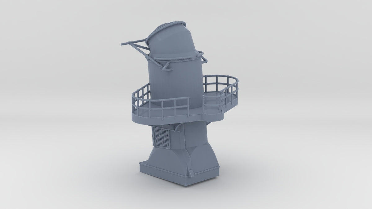 1/96 USS Fletcher Funnel 2 Mk51 Platform (Lifeline Variant) - distefan 3d print
