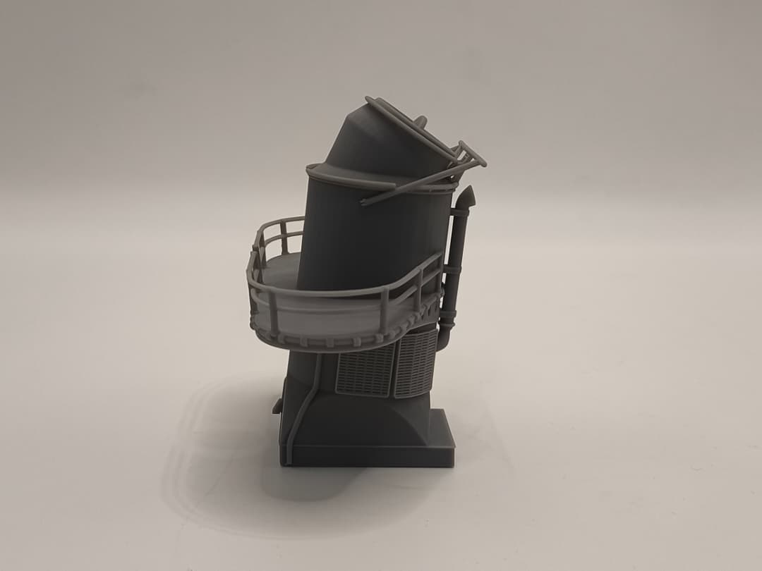 1/96 USS Fletcher Funnel 2 Searchlight Platform - Protosoon