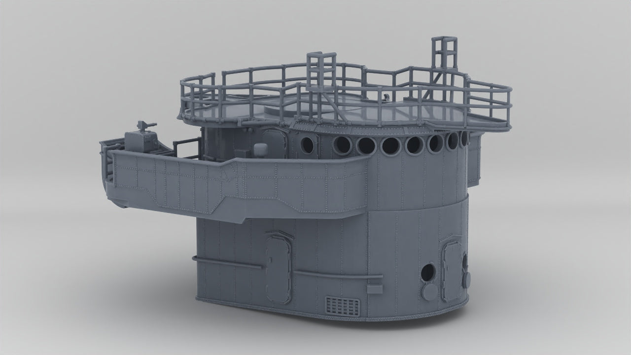 1/96 USS Fletcher Round Bridge Deck Protosoon