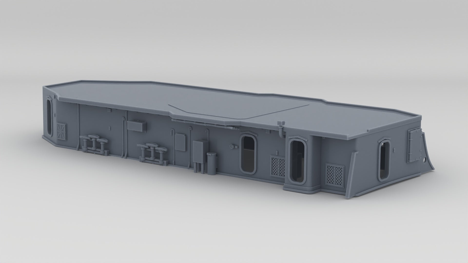 1/96 USS Fletcher Structure Aft Deck 1 Protosoon – alternate view