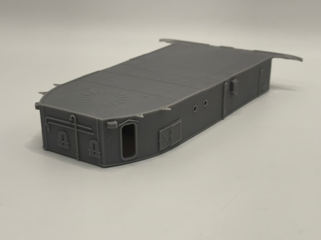 1/96 USS Fletcher Structure Forward Deck 1 Protosoon