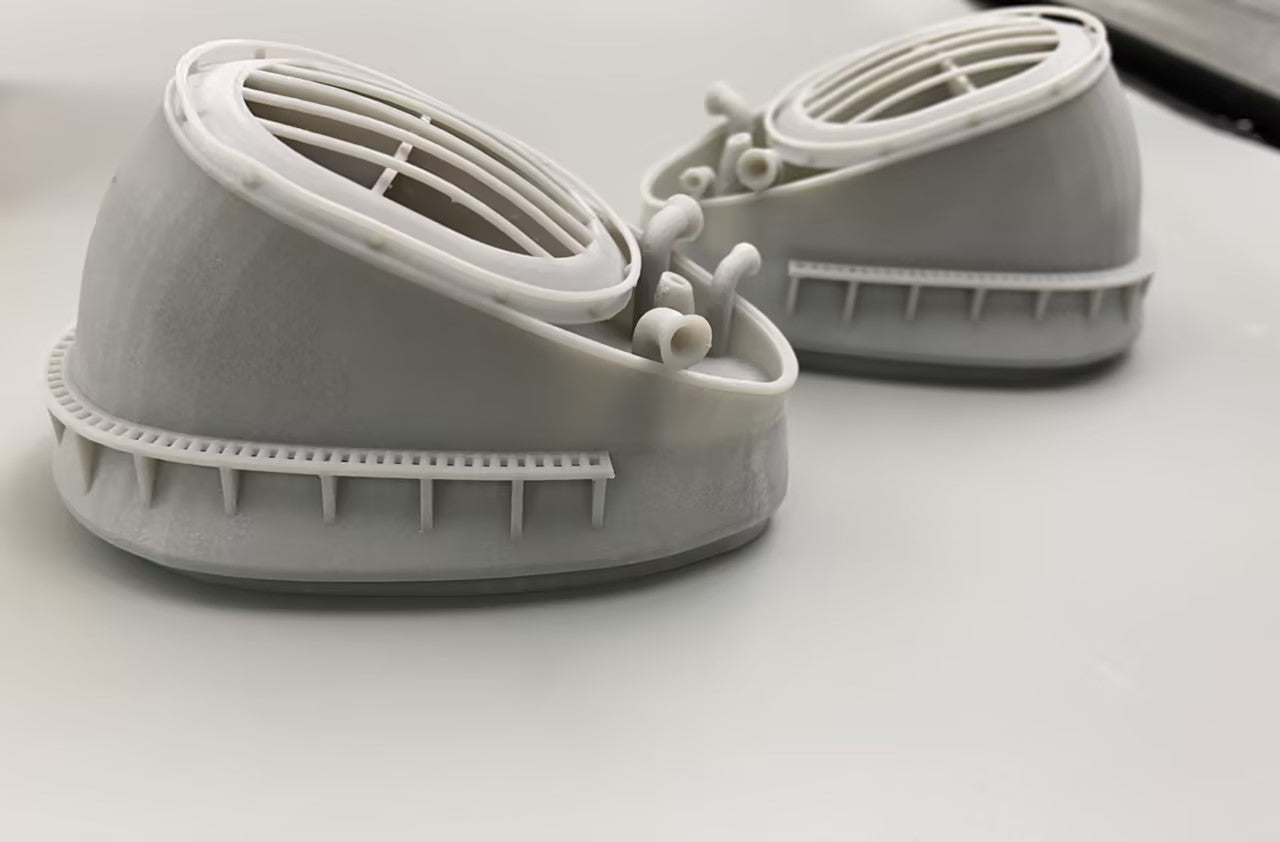 1/96 USS Iowa '84 Forward Deck 8 Funnel - distefan 3d print – alternate view