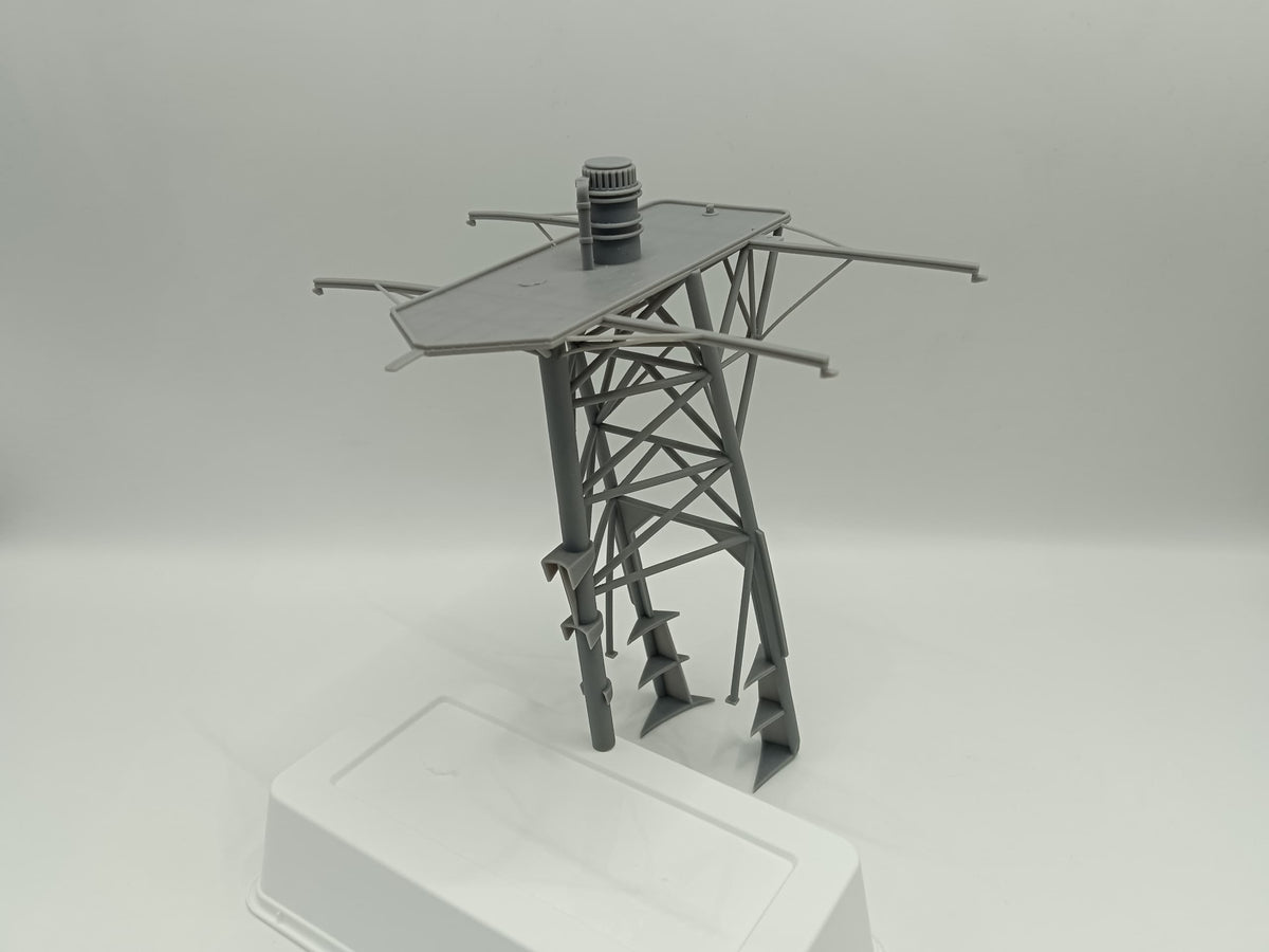 1/96 USS Iowa '84 Main Mast Kit - distefan 3d print