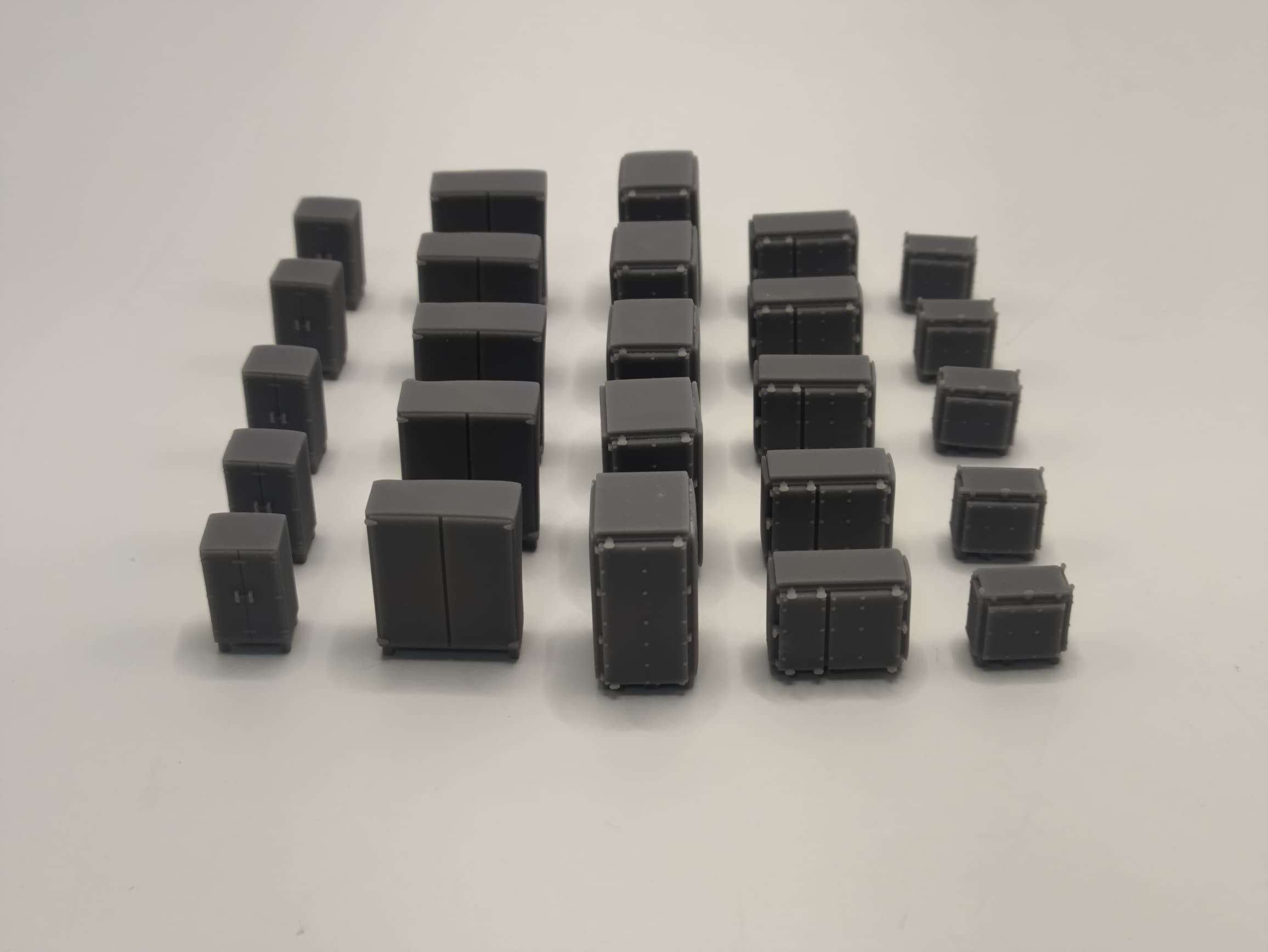 1/96 USS Iowa '84 Ready Service Locker Set (25pcs) - distefan 3d print