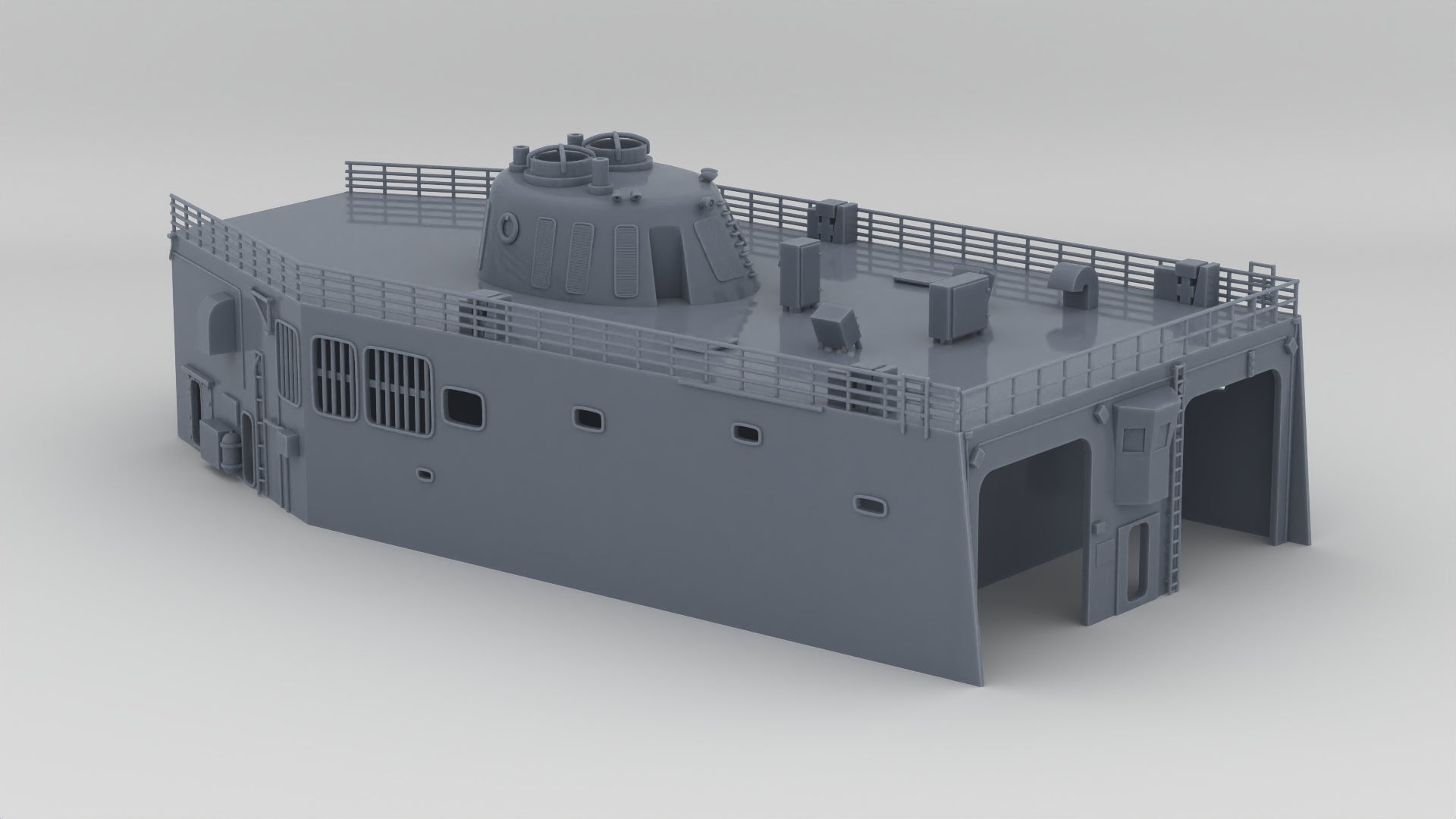1/96 USS Oliver Hazard Perry Aft Deck Protosoon