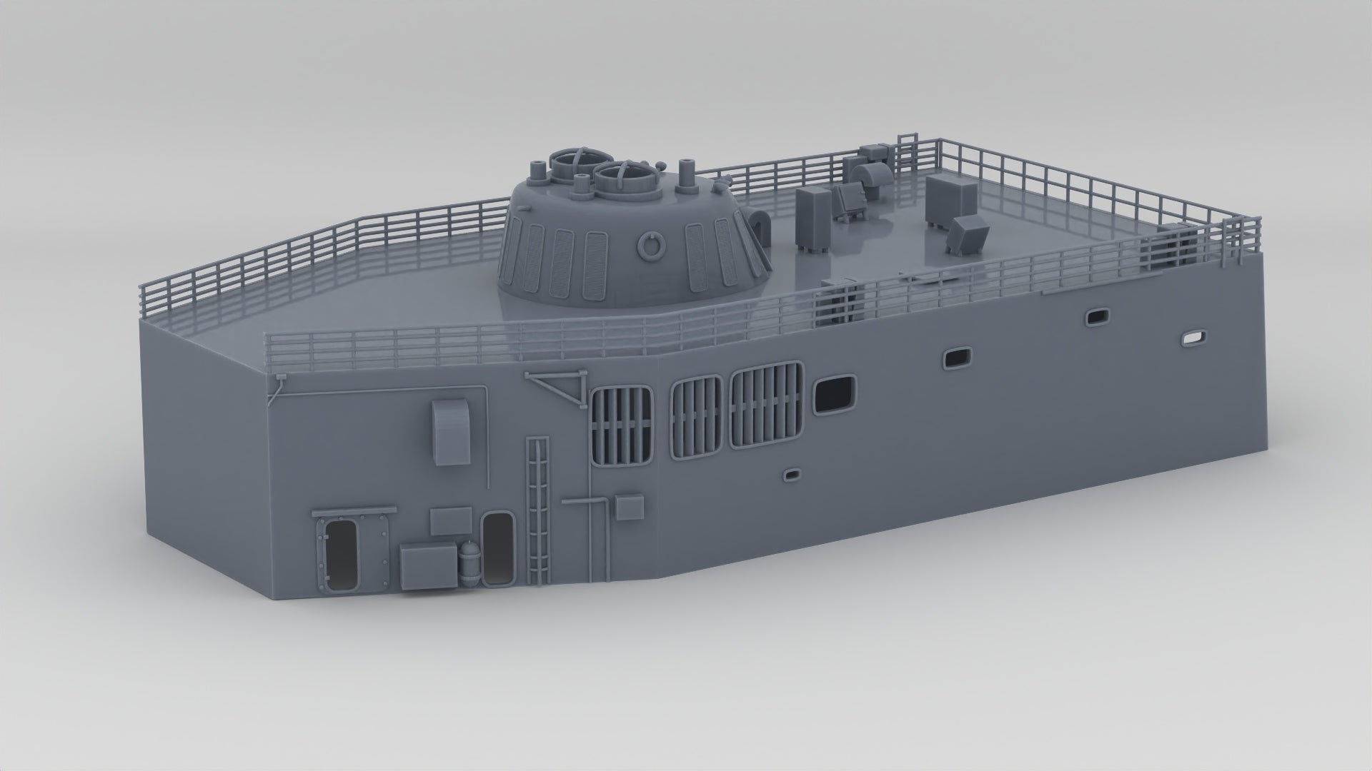 1/96 USS Oliver Hazard Perry Aft Deck Protosoon