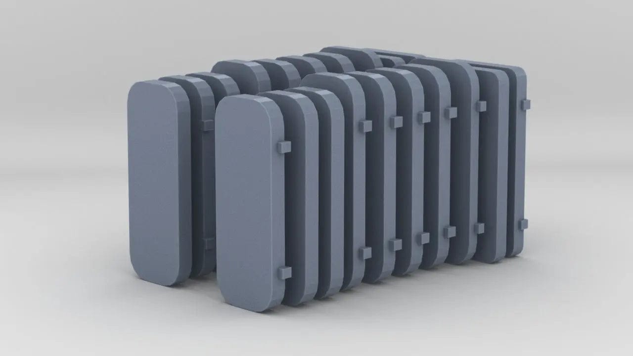 1/96 USS Oliver Hazard Perry Doors Set (20pcs) - distefan 3d print