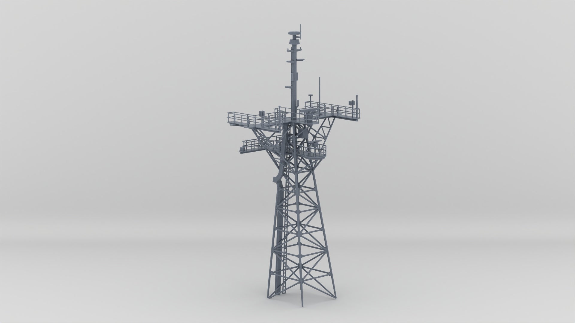 1/96 USS Oliver Hazard Perry Mast Protosoon – alternate view
