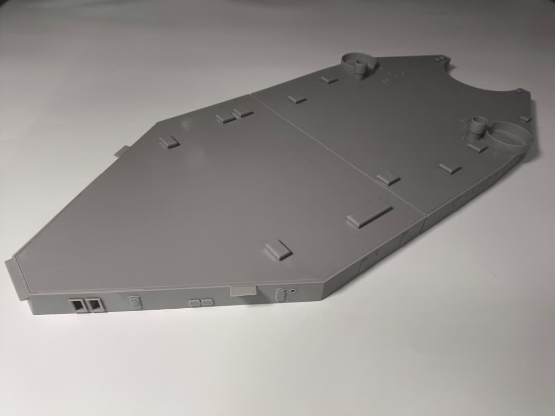 1/96 USS South Dakota (BB-57) Deck Protosoon