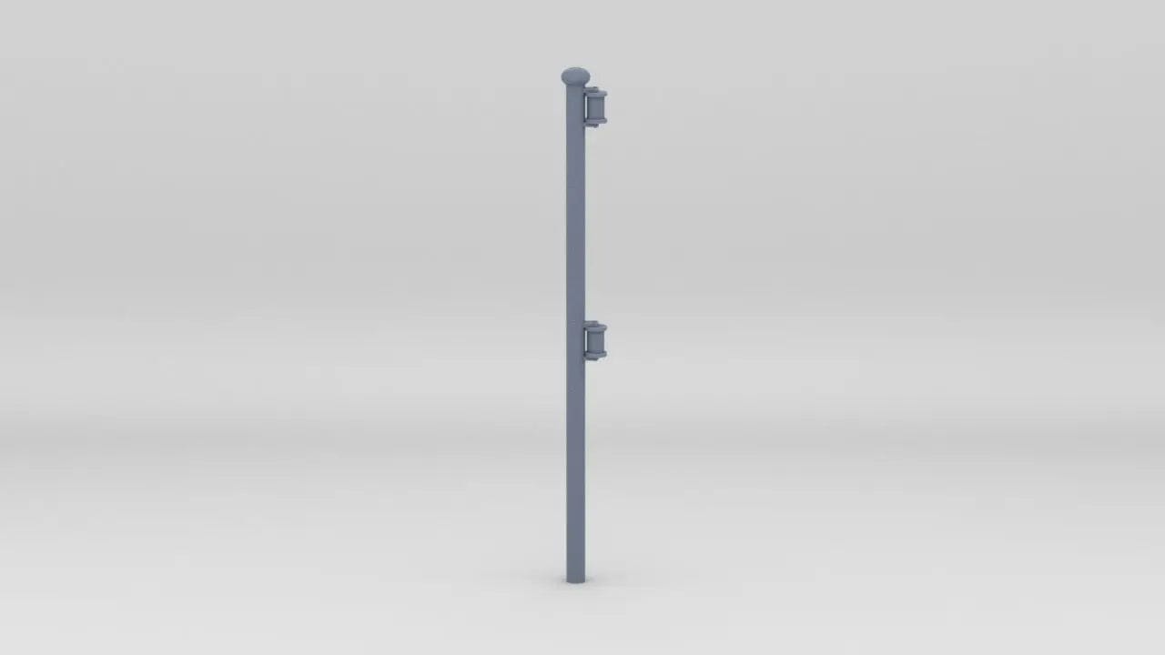 1/96 USS Sub Chaser Bridge Forward Mast - distefan 3d print