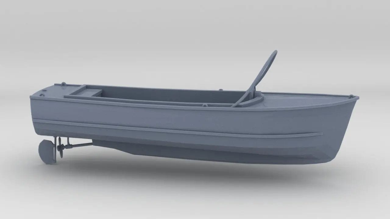 1/96 USS Sub Chaser Whaleboat - distefan 3d print