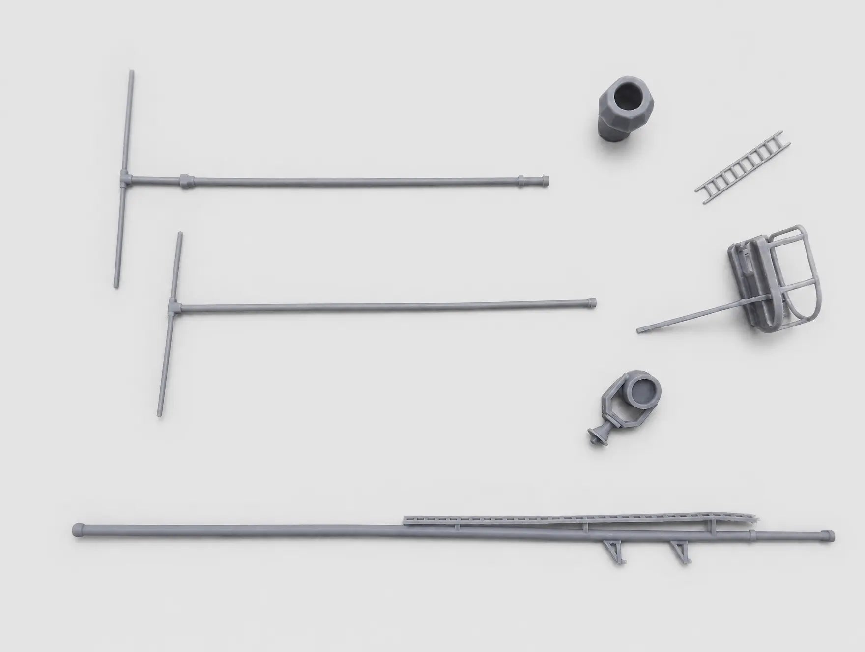 1/96 USS Ward Forward Mast Kit - Protosoon