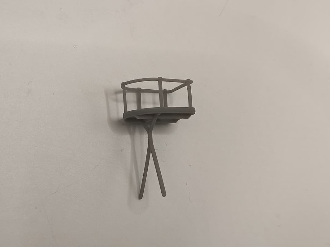 1/96 USS Ward Forward Mast Platform - Protosoon