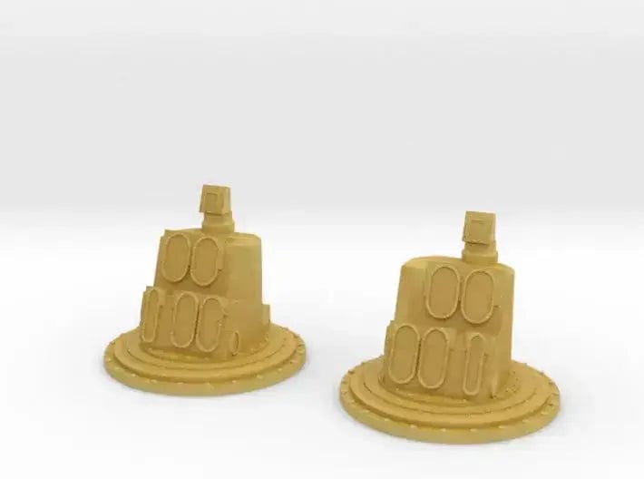 1/96 Yamato superstructures part 8 top part set - distefan 3d print