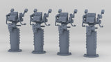 1/96 USN Mk51 Director Set (4pcs)