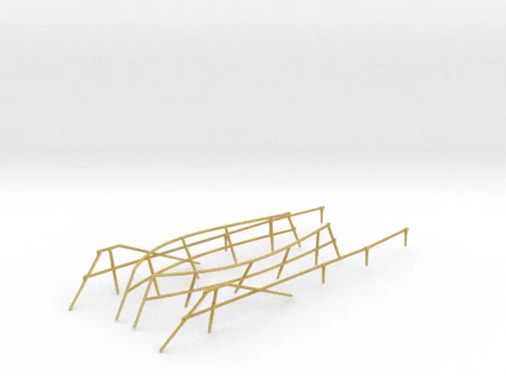 1/72 DKM Uboot VIIC 41 hull railing set - distefan 3d print