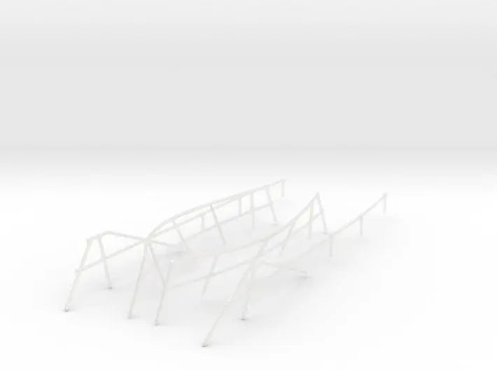 1/72 DKM Uboot VIIC 41 hull railing set - distefan 3d print