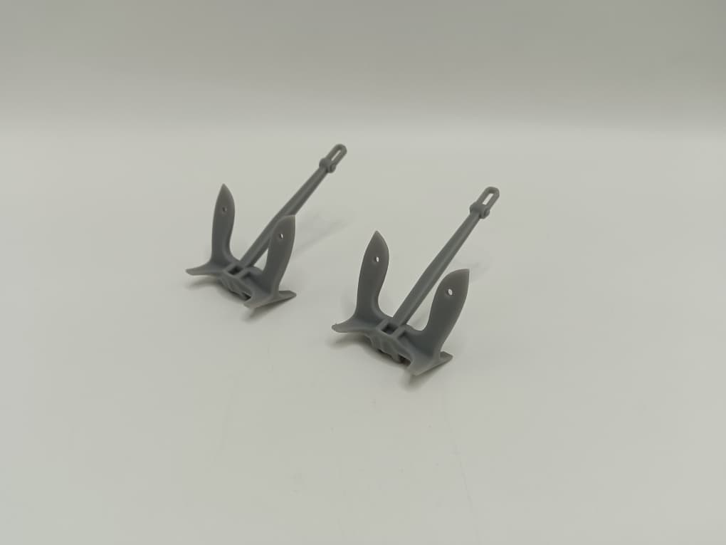 1/96 USN Anchor 30.000lbs. Set (2pcs) - distefan 3d print – alternate view