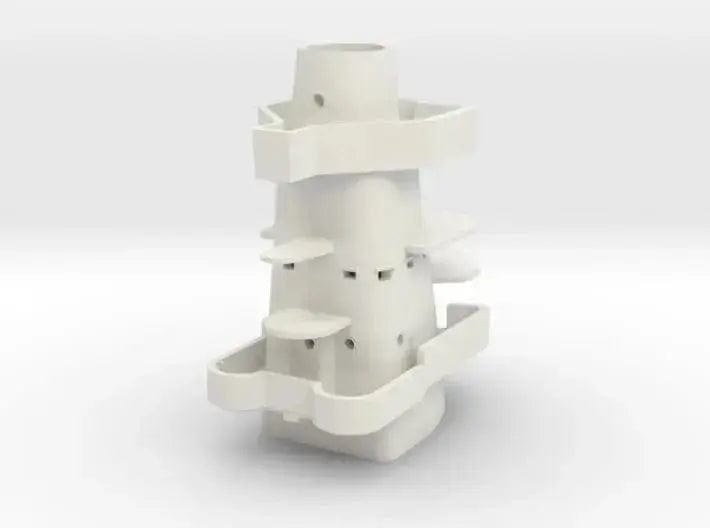 Best Cost 1/192 USN BB59 tower above Mk51 platform - distefan 3d print